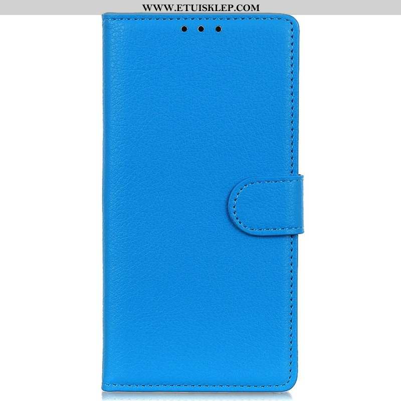 Etui Folio do iPhone 14 Tradycyjnie Liczi